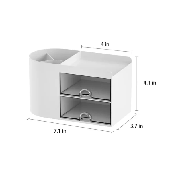Office Desk Organizer with Drawer, Office Supplies - Image 2