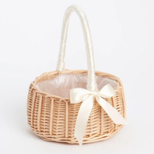 Handmade Wicker Woven Storage & Flower Basket