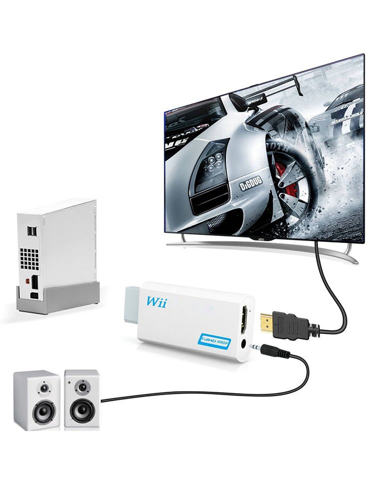 DATA FROG Wii to HDMI Converter Adapter - Image 2